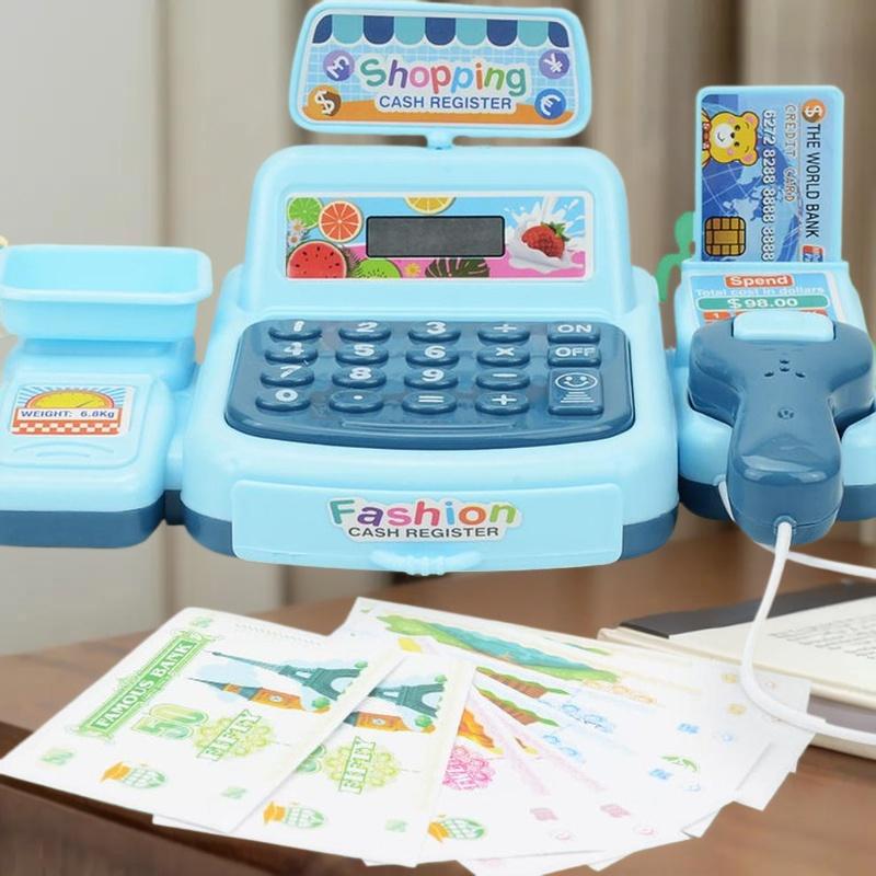 Toy Cash Register - 1Set Supermarkt Kassier Elektronisch Spel met