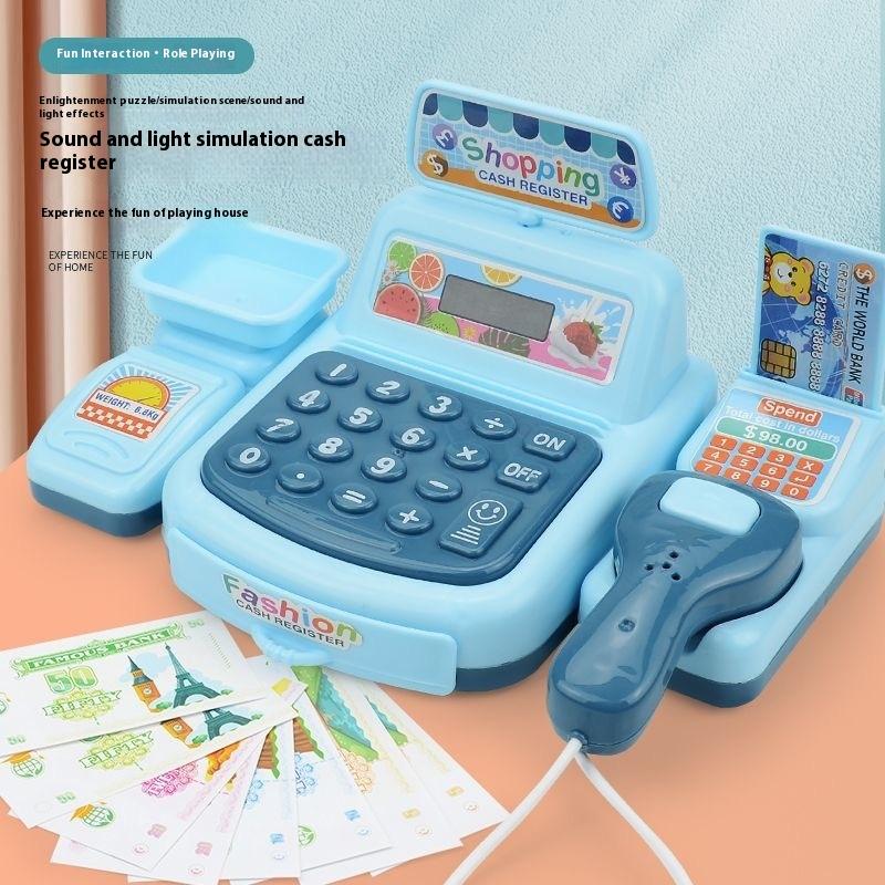 Toy Cash Register - Nieuw·1Set Elektronisch Spel Verlichting En Geluidseffecten
