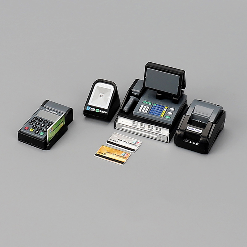 Toy Cash Register - Nieuwe 1Set Poppenhuis Mini Supermarkt Kassa