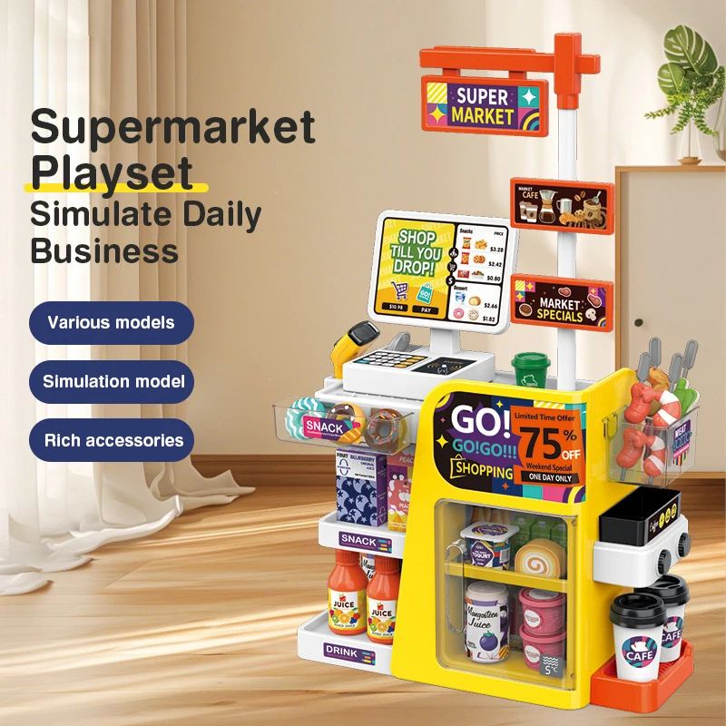 Simulatie Mini Scan-kassa Supe - Toy Cash Register recensie en prijs