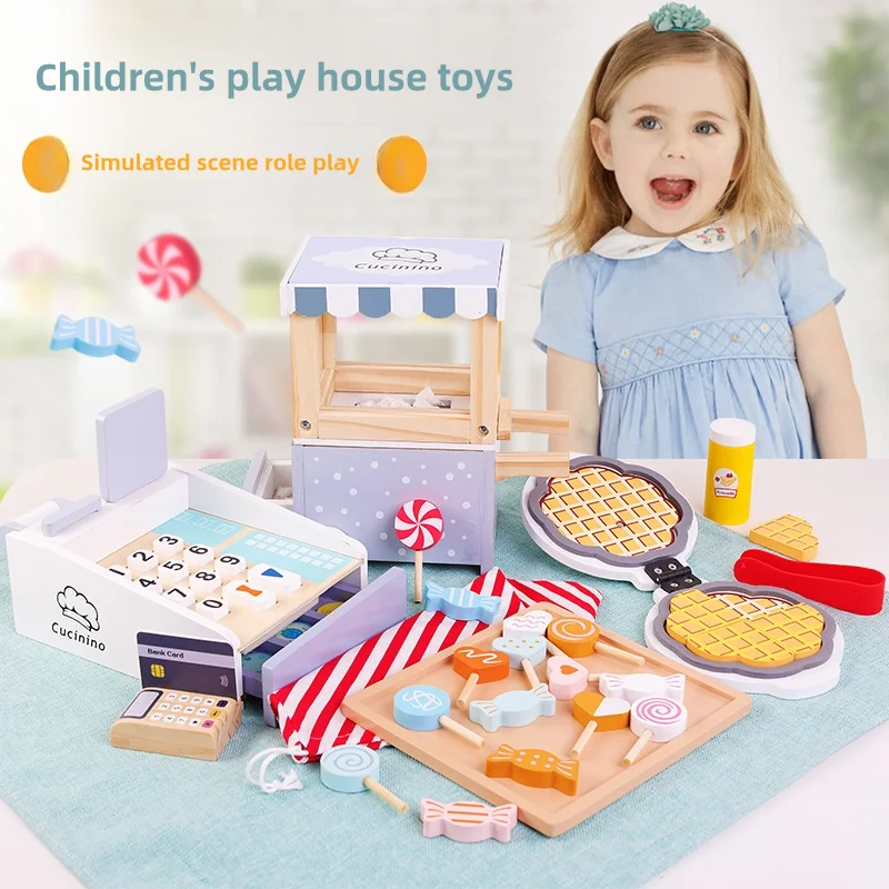 Houten kinderkassa Fantasiespe - Toy Cash Register recensie en prijs